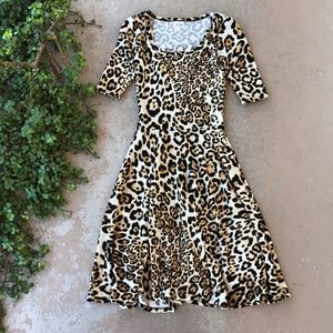 LuLaRoe Dresses - LuLaRoe Rare Unicorn Leopard Print Nicole Dress LuLaRoe Dresses - LuLaRoe Rare Unicorn Leopard Print Nicole Dress